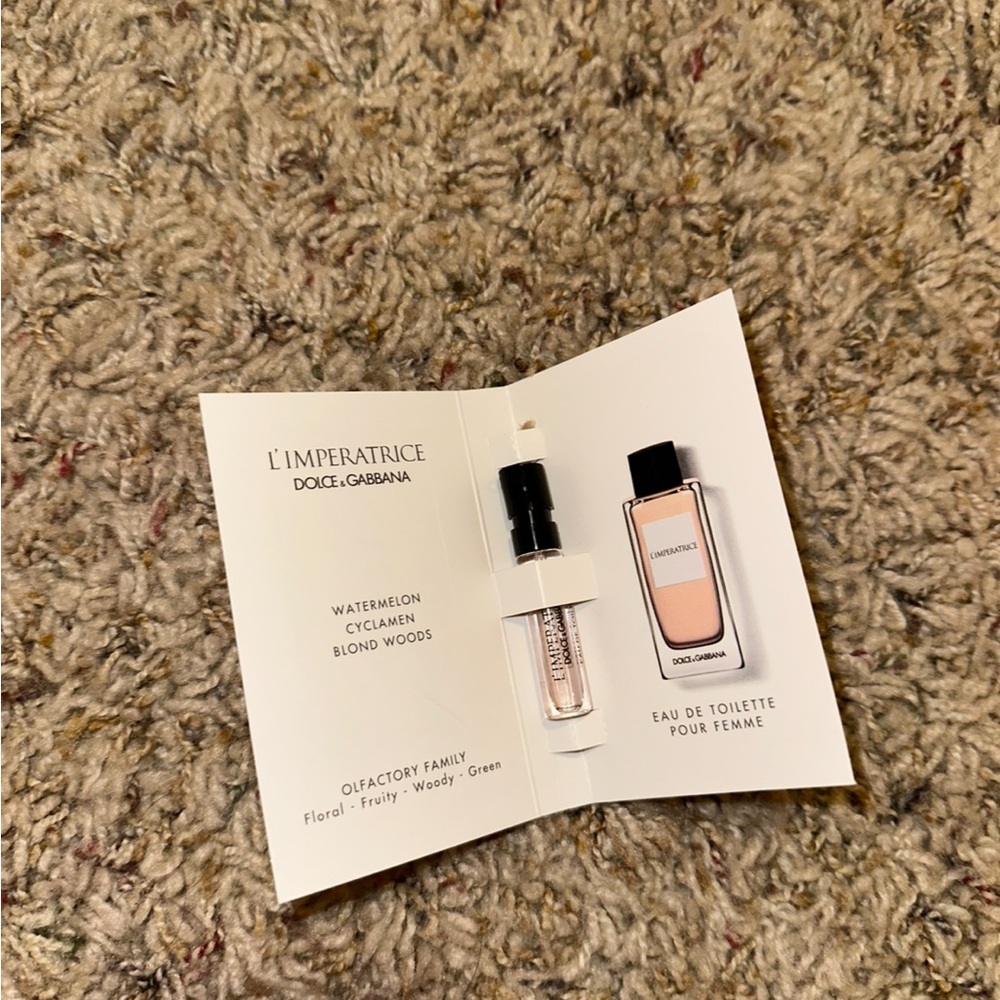 IIMPERATRICE DOICE. GABBANA beauty mini 🩷🫶🏻🤍